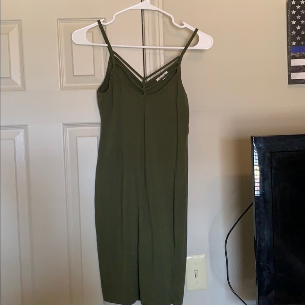 Green dress